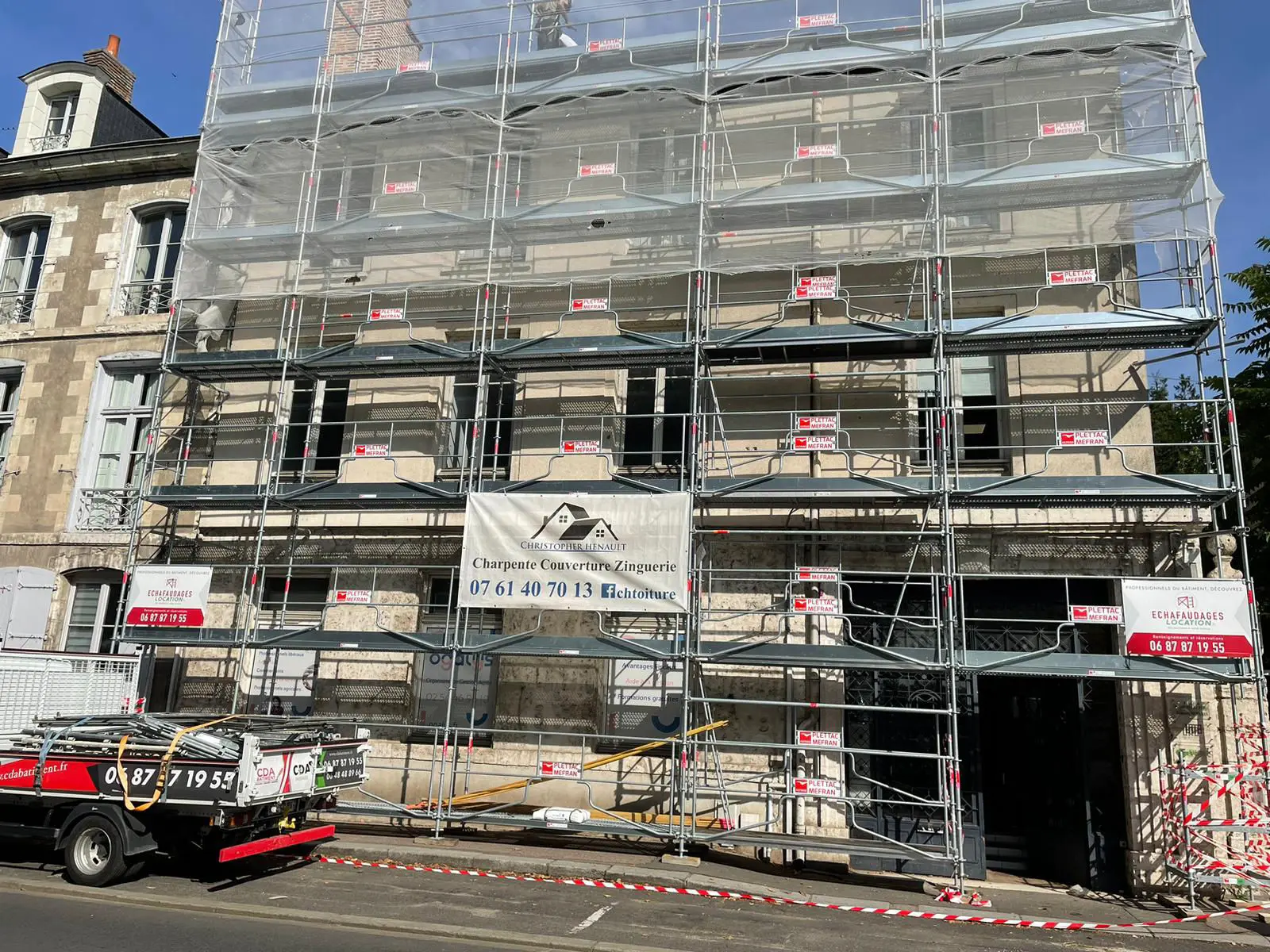 Échafaudage Location à BLOIS - Centre Val de Loire