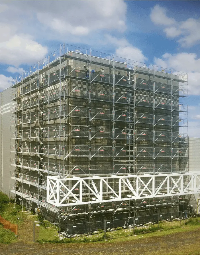 échafaudage Sécurifran - crédit photo @altradplettacmefran.fr