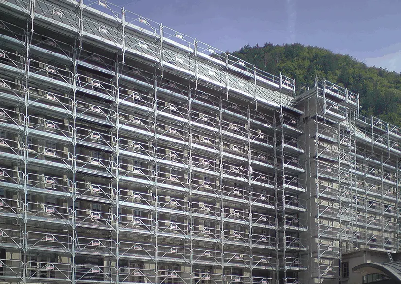 échafaudage Sécurifran - crédit photo @altradplettacmefran.fr